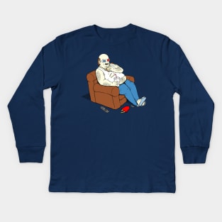 Couch Potato Kids Long Sleeve T-Shirt